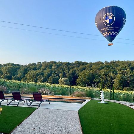 Sans Souci Bed And Breakfast Luxe Heated Pool And Restaurant Luzillé Eksteriør bilde