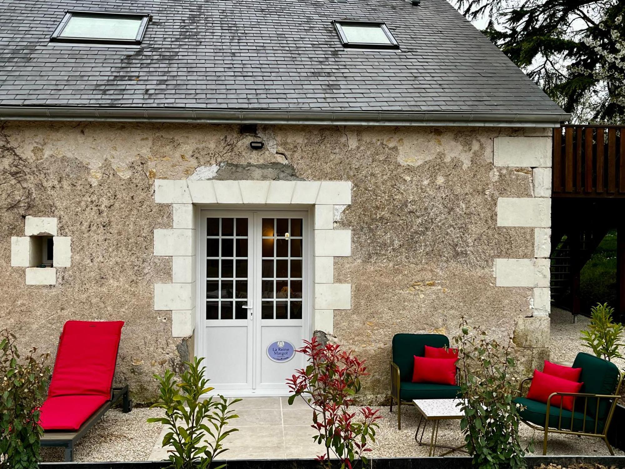 Sans Souci Bed And Breakfast Luxe Heated Pool And Restaurant Luzillé Eksteriør bilde